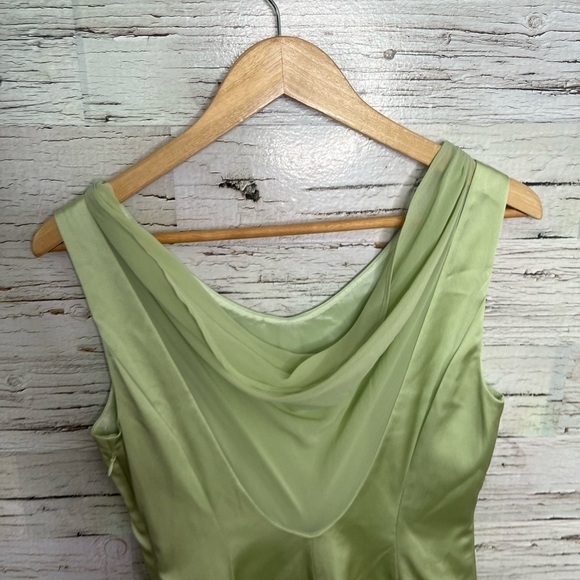 Weekend max Mara green silk dress size 8 - Picture 6 of 11